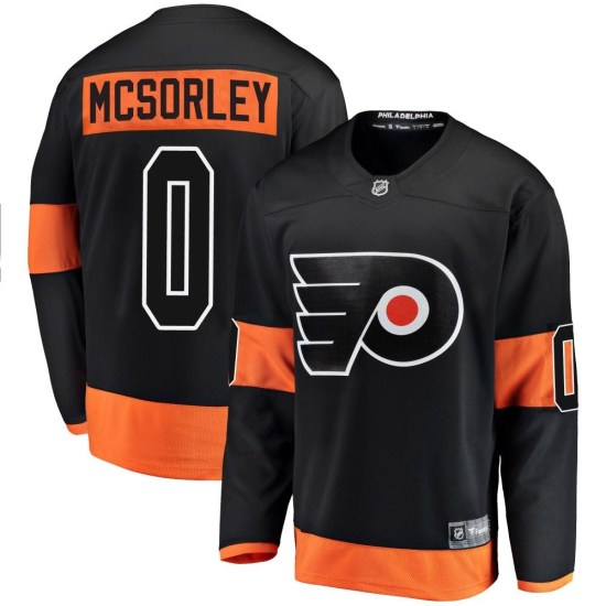 Tye Mcsorley Philadelphia Flyers Breakaway Alternate Fanatics Branded Jersey - Black