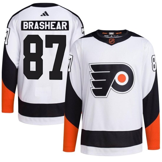 Donald Brashear Philadelphia Flyers Authentic Reverse Retro 2.0 Adidas Jersey - White