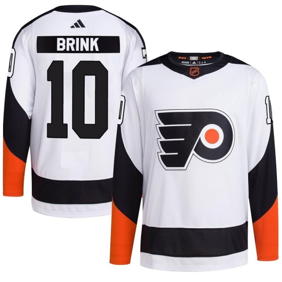Bobby Brink Philadelphia Flyers Authentic Reverse Retro 2.0 Adidas Jersey - White