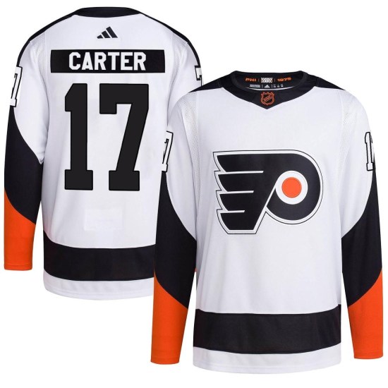 Jeff Carter Philadelphia Flyers Authentic Reverse Retro 2.0 Adidas Jersey - White