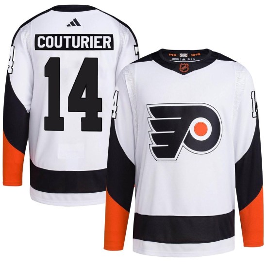 Sean Couturier Philadelphia Flyers Authentic Reverse Retro 2.0 Adidas Jersey - White