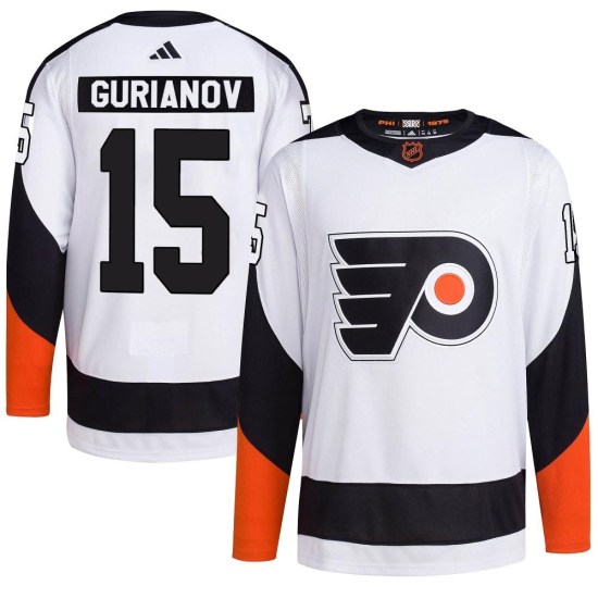 Denis Gurianov Philadelphia Flyers Authentic Reverse Retro 2.0 Adidas Jersey - White