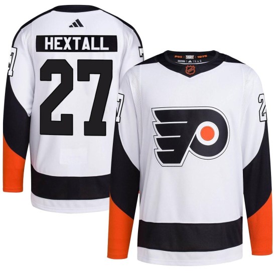 Ron Hextall Philadelphia Flyers Authentic Reverse Retro 2.0 Adidas Jersey - White