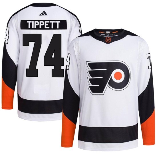 Owen Tippett Philadelphia Flyers Authentic Reverse Retro 2.0 Adidas Jersey - White