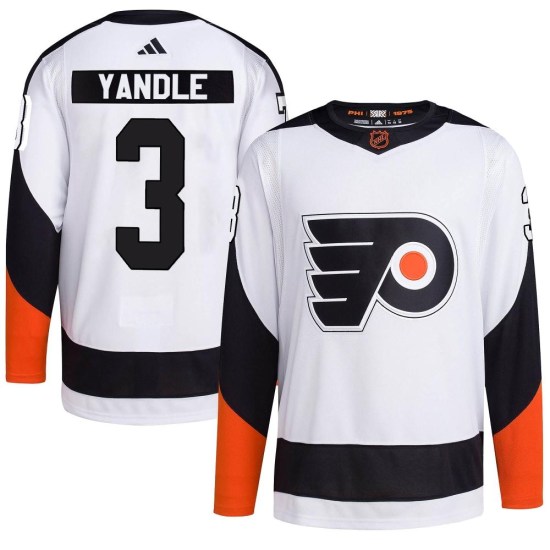 Keith Yandle Philadelphia Flyers Authentic Reverse Retro 2.0 Adidas Jersey - White