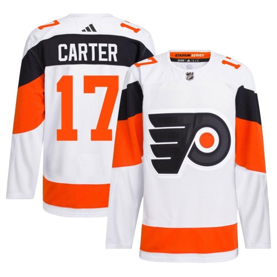 Jeff Carter Philadelphia Flyers Authentic 2024 Stadium Series Primegreen Adidas Jersey - White