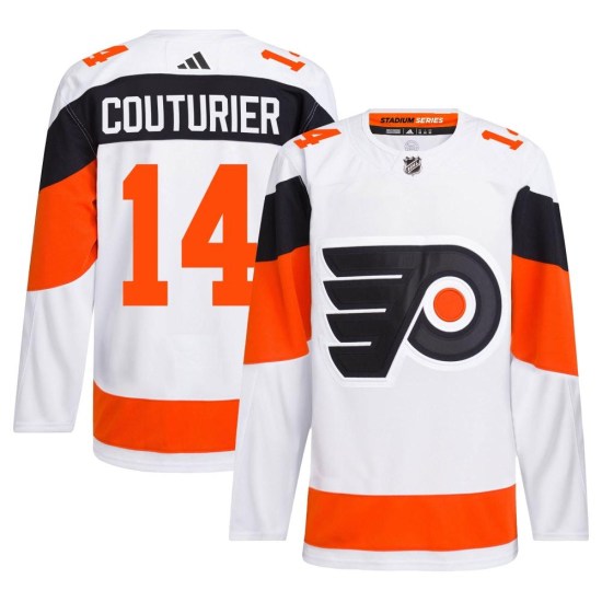 Sean Couturier Philadelphia Flyers Authentic 2024 Stadium Series Primegreen Adidas Jersey - White