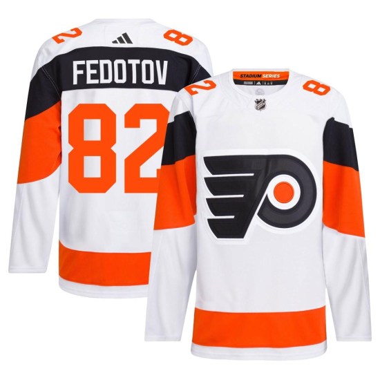 Ivan Fedotov Philadelphia Flyers Authentic 2024 Stadium Series Primegreen Adidas Jersey - White