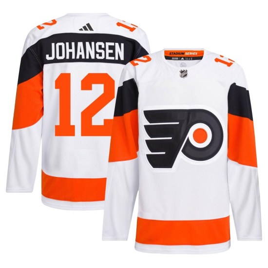Ryan Johansen Philadelphia Flyers Authentic 2024 Stadium Series Primegreen Adidas Jersey - White