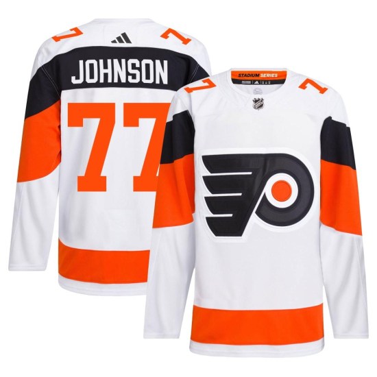 Erik Johnson Philadelphia Flyers Authentic 2024 Stadium Series Primegreen Adidas Jersey - White