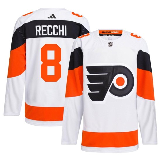 Mark Recchi Philadelphia Flyers Authentic 2024 Stadium Series Primegreen Adidas Jersey - White