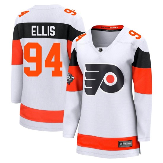 Ryan Ellis Philadelphia Flyers Women's Breakaway 2024 Stadium Series Fanatics Branded Jersey - White