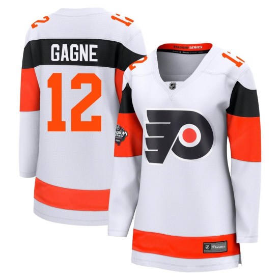 Simon Gagne Philadelphia Flyers Women's Breakaway 2024 Stadium Series Fanatics Branded Jersey - White