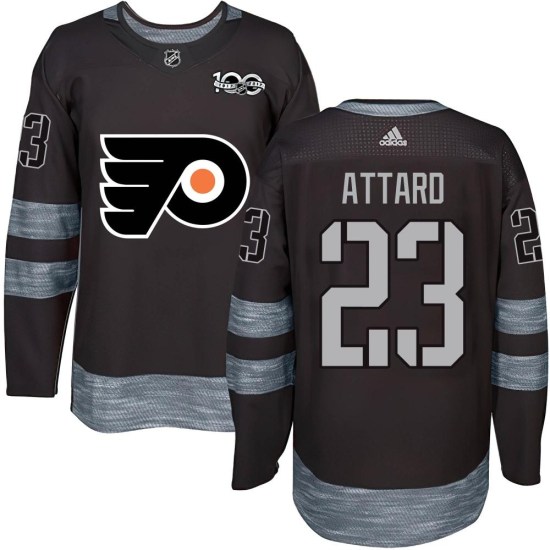Ronnie Attard Philadelphia Flyers Youth Authentic 1917-2017 100th Anniversary Jersey - Black