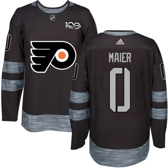 Nolan Maier Philadelphia Flyers Youth Authentic 1917-2017 100th Anniversary Jersey - Black