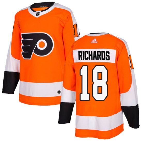 Mike Richards Philadelphia Flyers Authentic Home Adidas Jersey - Orange
