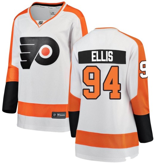 Ryan Ellis Philadelphia Flyers Women's Breakaway Away Fanatics Branded Jersey - White