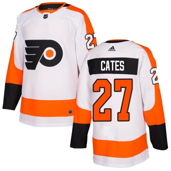 Noah Cates Philadelphia Flyers Authentic Adidas Jersey - White
