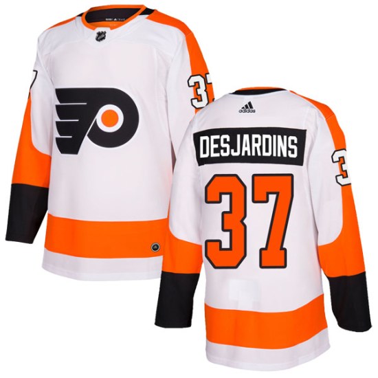 Eric Desjardins Philadelphia Flyers Authentic Adidas Jersey - White