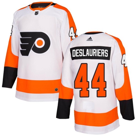 Nicolas Deslauriers Philadelphia Flyers Authentic Adidas Jersey - White