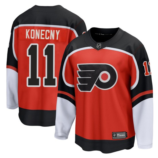 Travis Konecny Philadelphia Flyers Youth Breakaway 2020/21 Special Edition Fanatics Branded Jersey - Orange