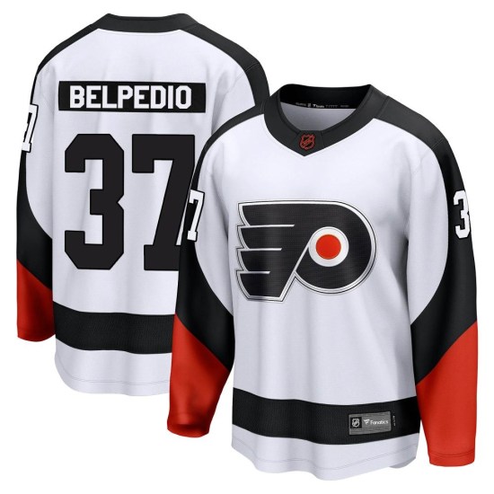 Louie Belpedio Philadelphia Flyers Breakaway Special Edition 2.0 Fanatics Branded Jersey - White