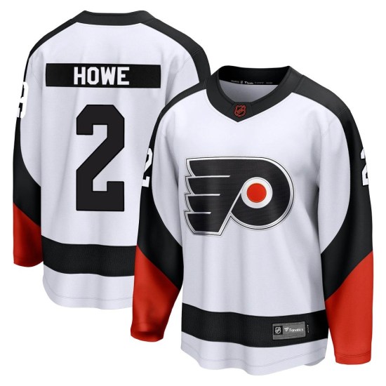 Mark Howe Philadelphia Flyers Breakaway Special Edition 2.0 Fanatics Branded Jersey - White