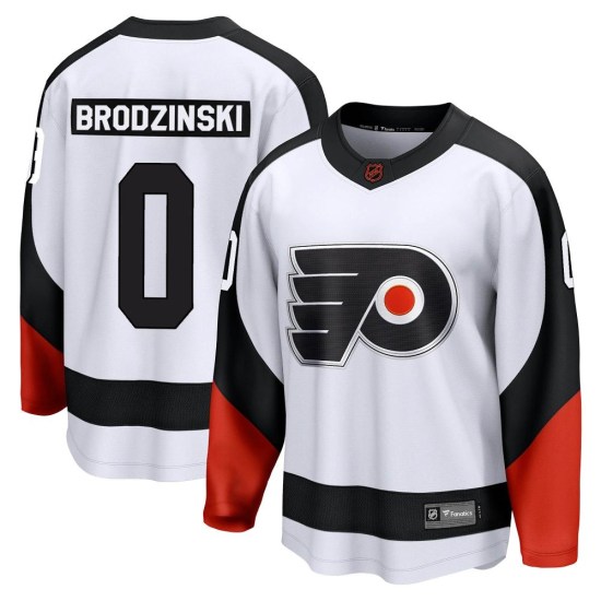 Bryce Brodzinski Philadelphia Flyers Youth Breakaway Special Edition 2.0 Fanatics Branded Jersey - White