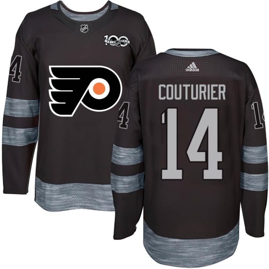 Sean Couturier Philadelphia Flyers Authentic 1917-2017 100th Anniversary Jersey - Black