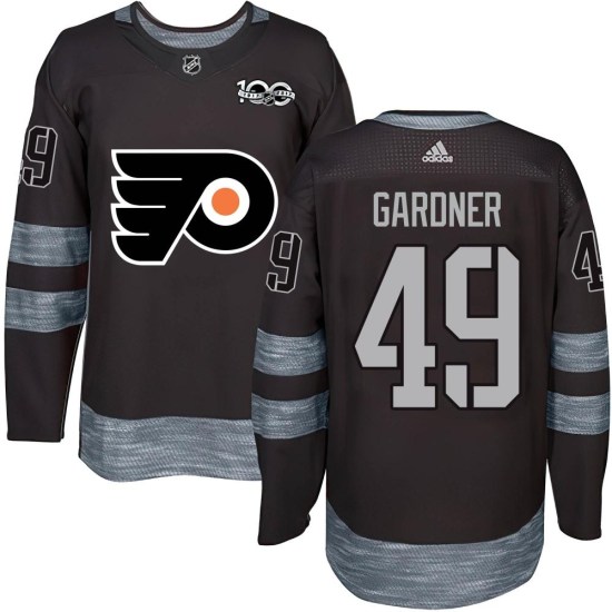 Rhett Gardner Philadelphia Flyers Authentic 1917-2017 100th Anniversary Jersey - Black