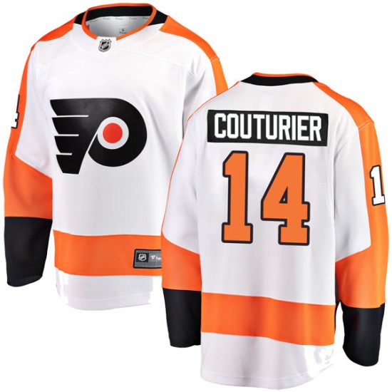 Sean Couturier Philadelphia Flyers Youth Breakaway Away Fanatics Branded Jersey - White